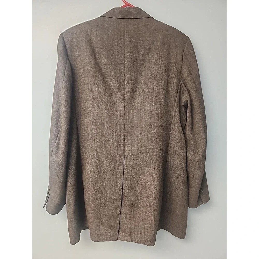 Botany 500‎ Sport Coat Blazer Jacket Mens 46XL Dark Brown